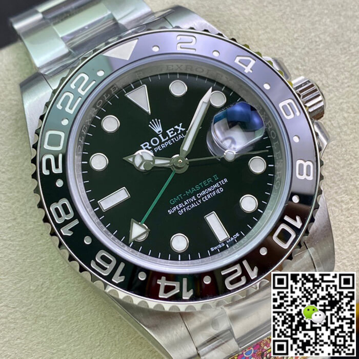 Replica R01ex GMT Master II 116710LN-78200 1:1 Best Edition Clean Factory Black Bezel