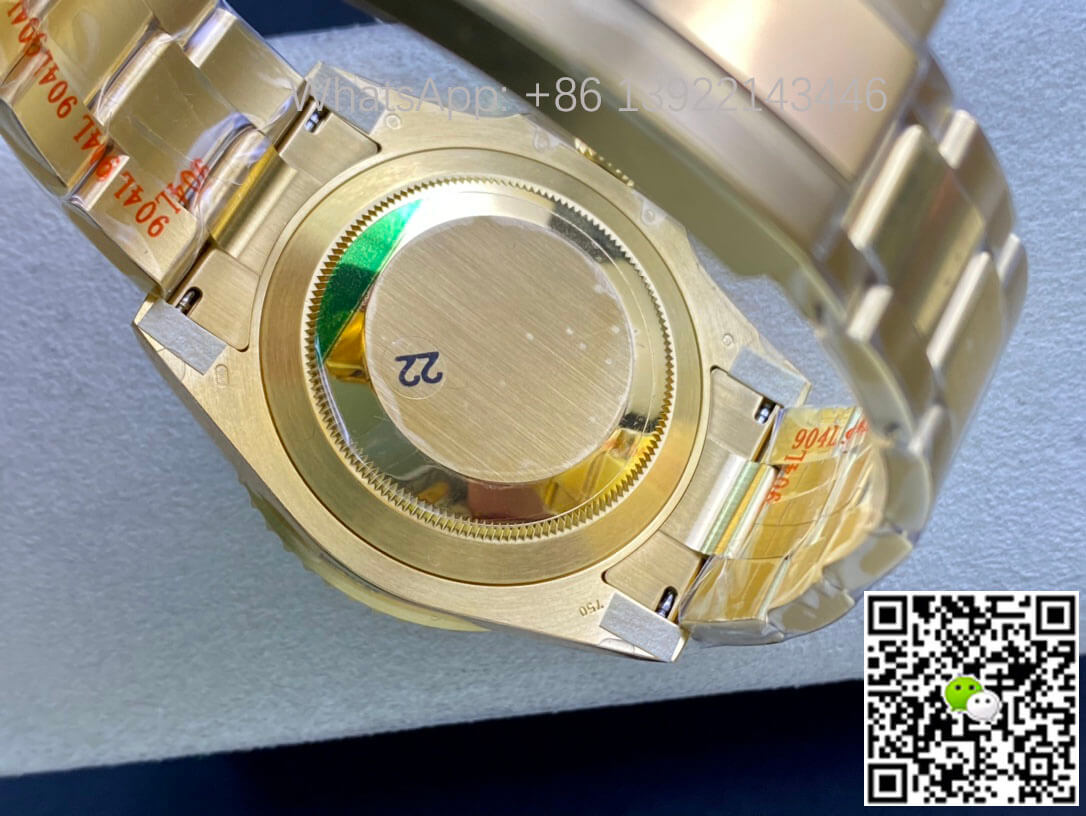 Replica R01ex Submariner M126618LN-0002 41MM 1:1 Best Edition VS Factory Yellow Gold
