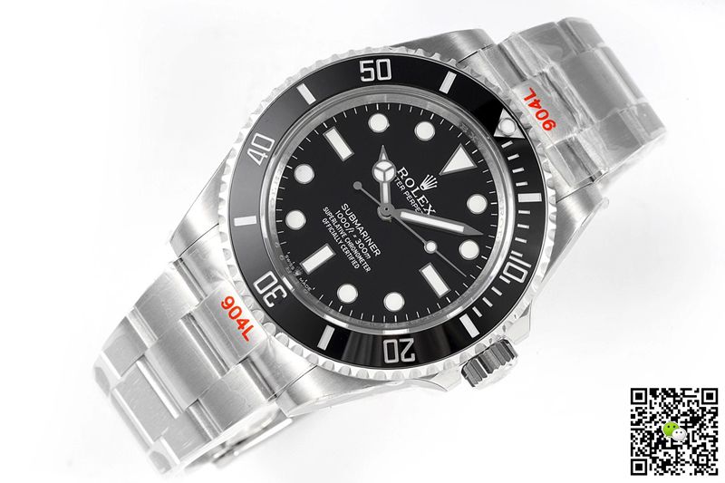 R01ex Submariner Replica 114060-97200 1:1 Best Edition ROF Factory Black Dial Swiss ETA2824