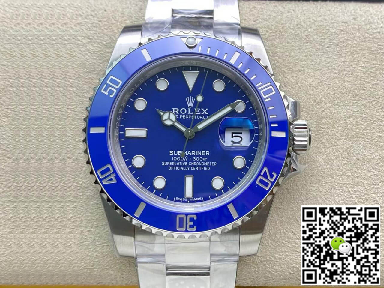 R01ex Submariner Replica 116619LB-97209 1:1 Best Edition VS Factory Blue Dial