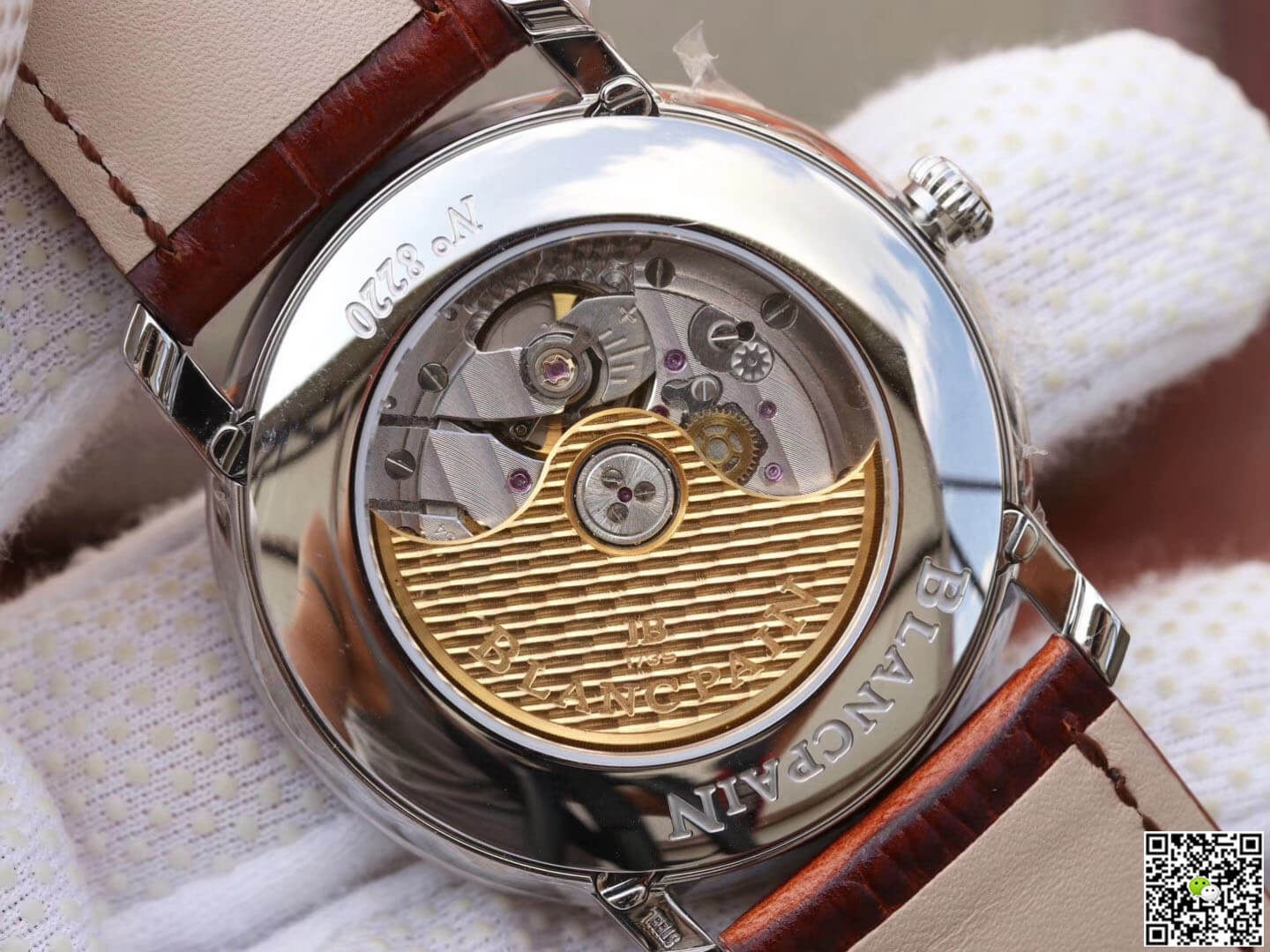 Replica Blancpain Villeret 6654 1:1 Best Edition OM Factory V2 White Dial