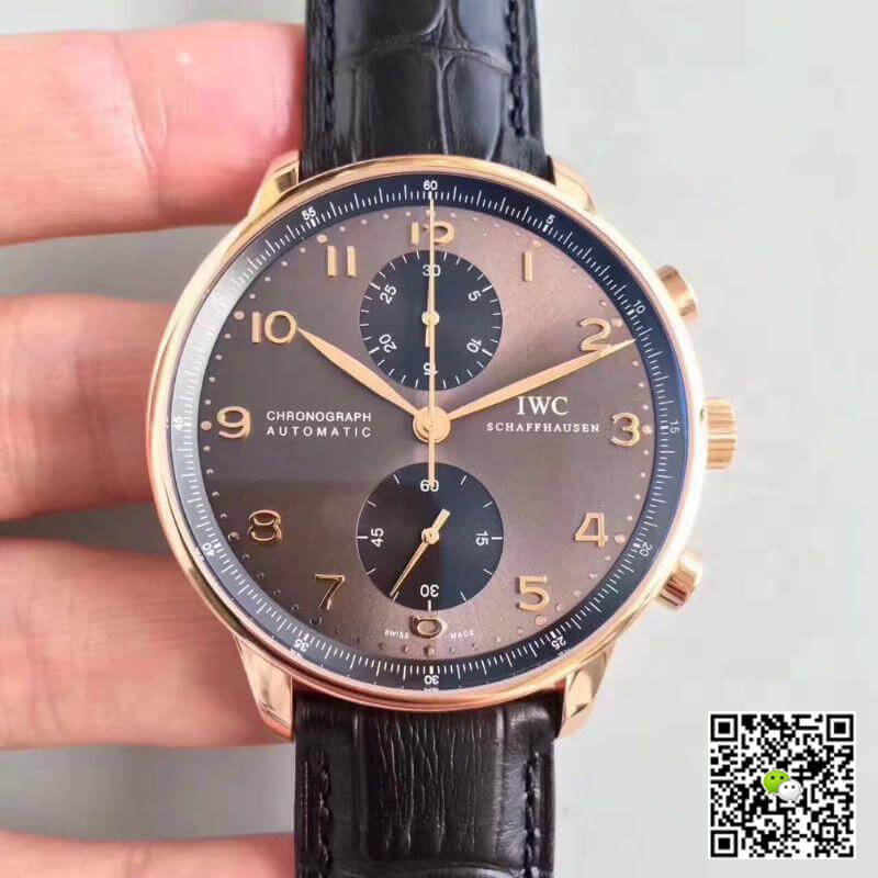 IWC Replica Portuguese Chronograph IW371482 ZF Factory 1:1 Best Edition Swiss ETA79350