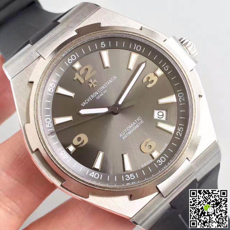 Vacheron C0nstan1n Replica Overseas 47040/000W-9500 JJ Factory 1:1 Best Edition Swiss ETA9015 Grey dial