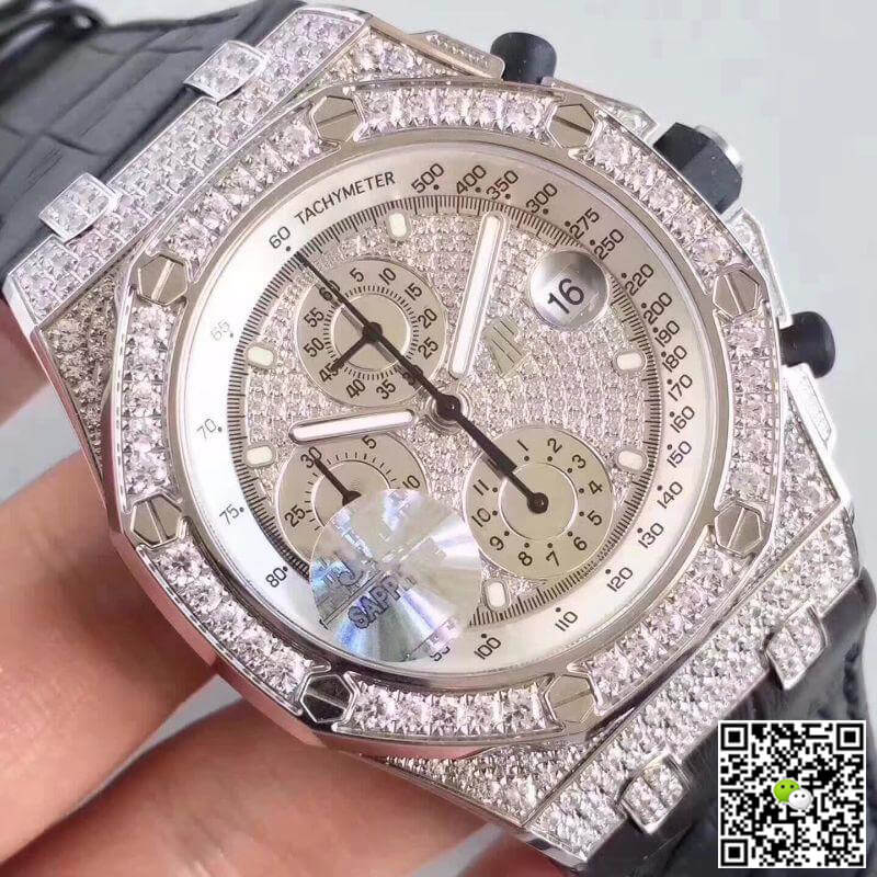 Replica Audemars P1g*et Royal Oak Offshore 26067BC.ZZ.D002CR.01 JF Factory 1:1 Best Edition Swiss ETA7750