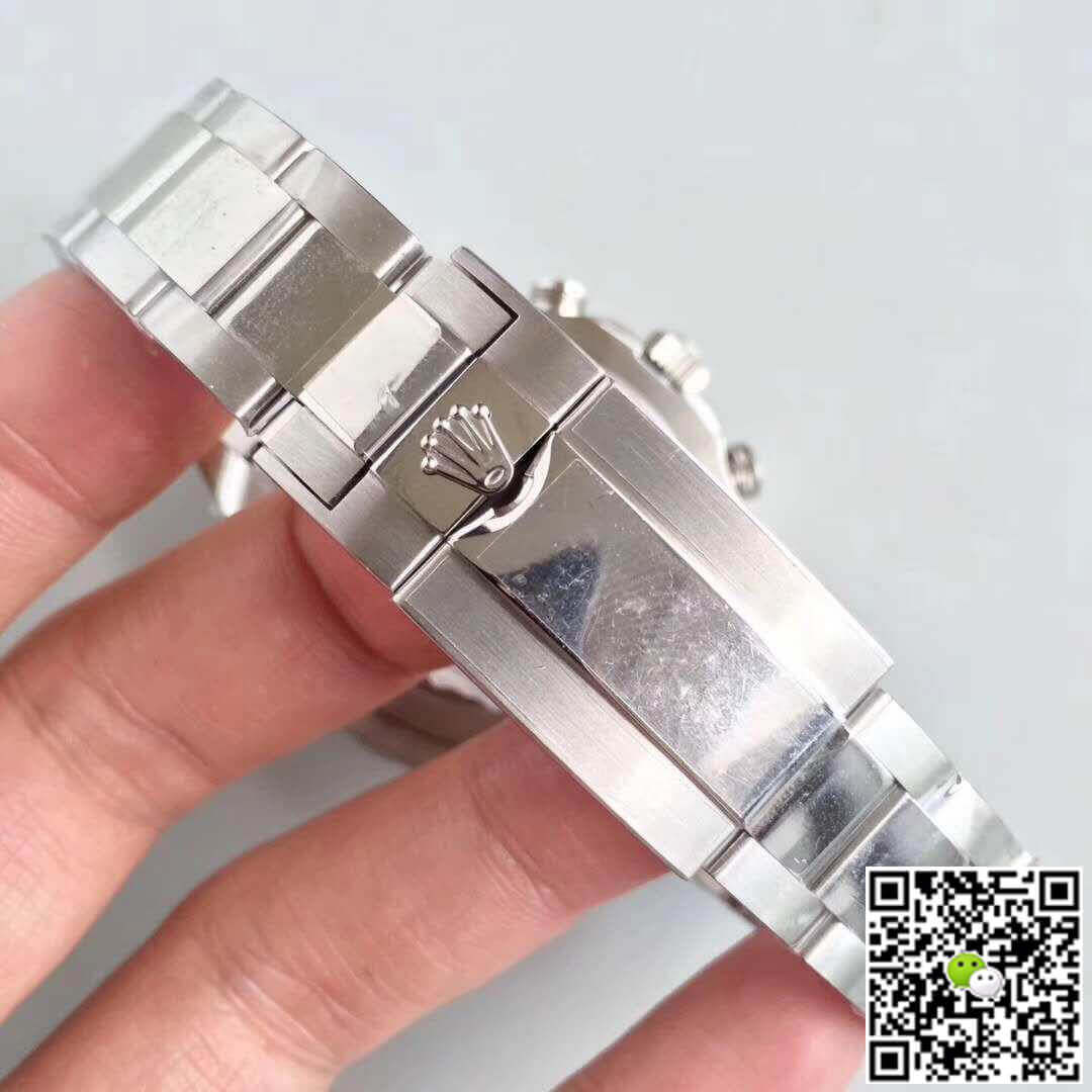 Replica R01ex Yacht-Master II 116680 JF Factory 1:1 Best Edition Swiss ETA7750 White Dial