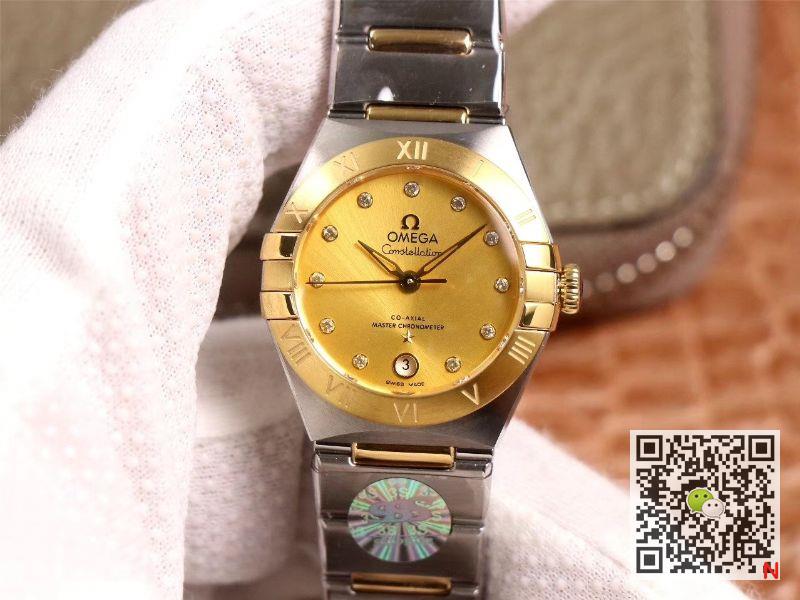 Replica 0me*ga Constellation 131.20.29.20.58.001 1:1 Best Edition 3S Factory V5 Champagne dial Swiss NH05