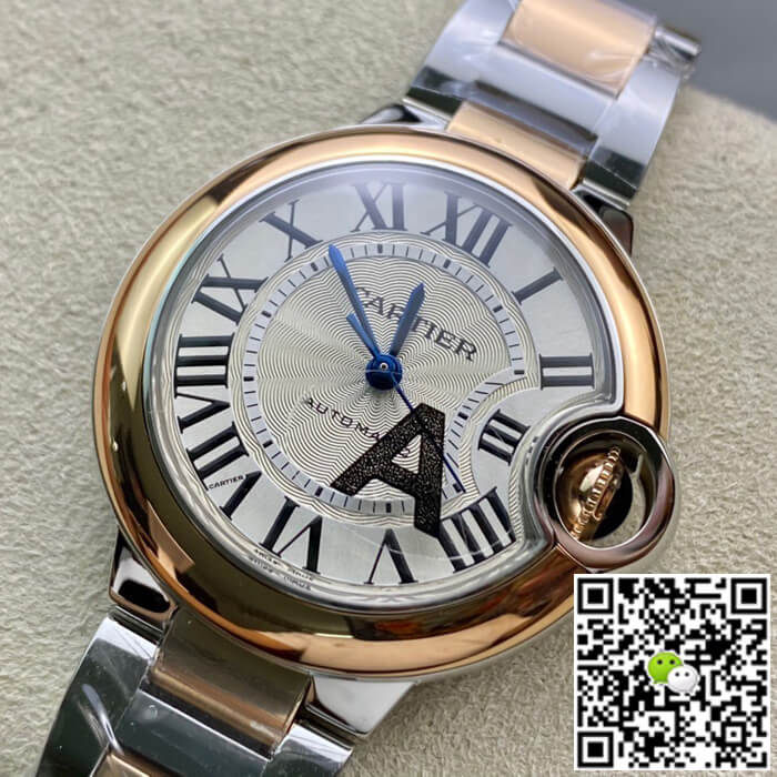 Replica Ballon Bleu De Ca*t1er W2BB0023 33MM 1:1 Best Edition V6 Factory Rose Gold