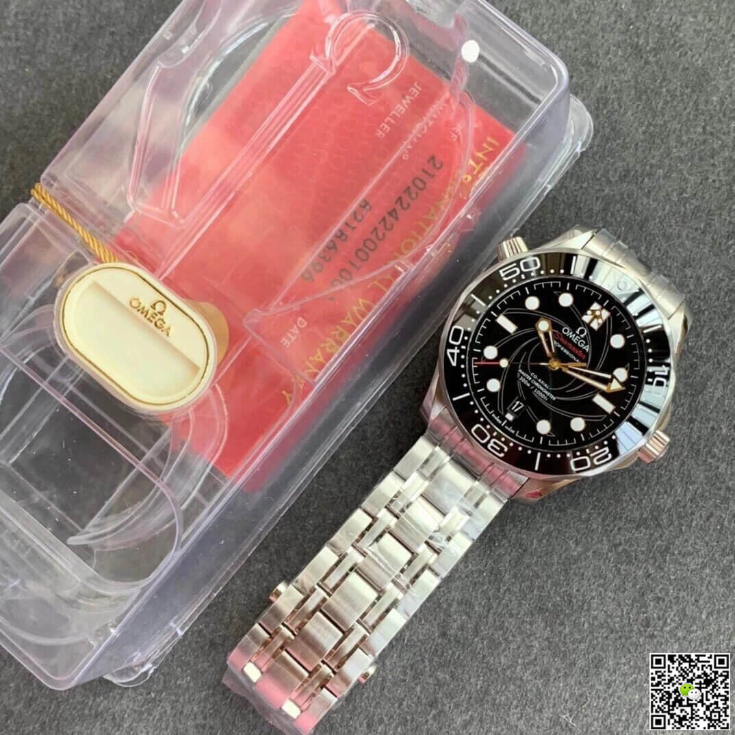 Replica 0me*ga Seamaster Diver 300M 210.22.42.20.01.004 1:1 Best Edition OR Factory Black Dial