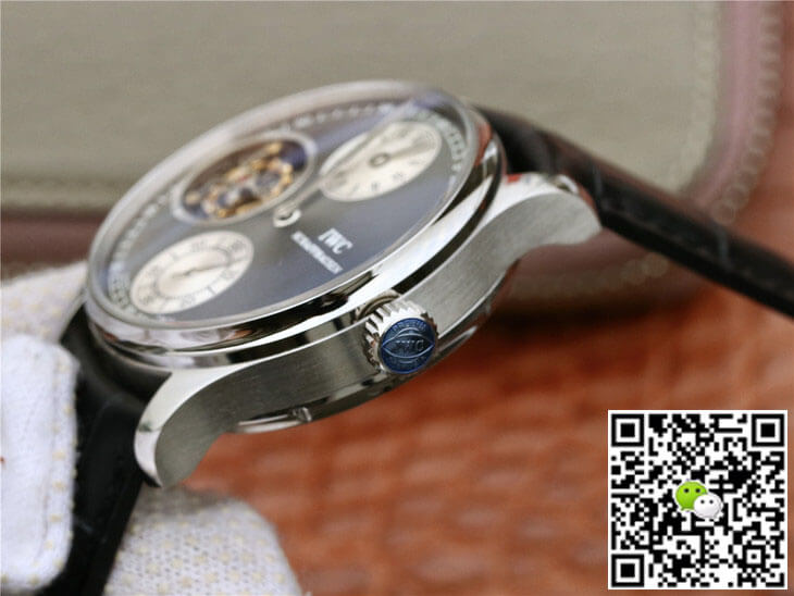 Replica IWC Portuguese IW544603 ZF Factory 1:1 Best Edition Tourbillon Grey Dial