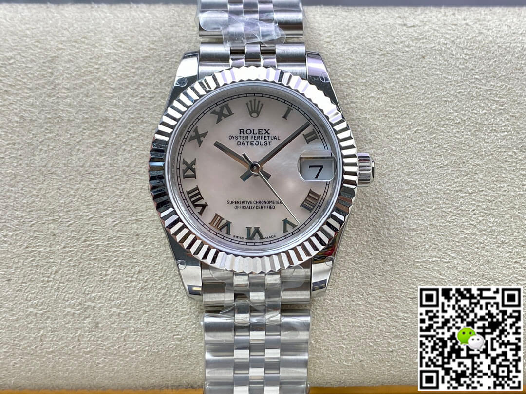 Replica R01ex Datejust 178384 31MM 1:1 Best Edition EW Factory Stainless Steel