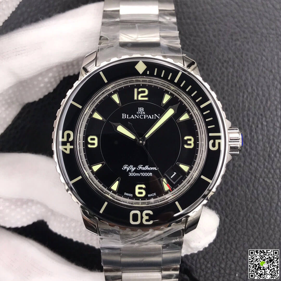 Replica Blancpain Fifty Fathoms 5015 1:1 Best Edition ZF Factory Stainless Steel