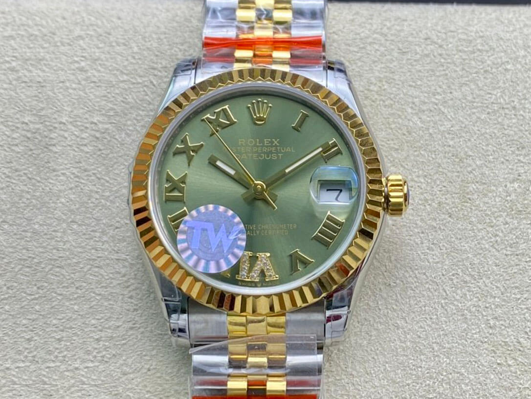 Replica R01ex Datejust 178273 31MM 1:1 Best Edition TW Factory Green Dial