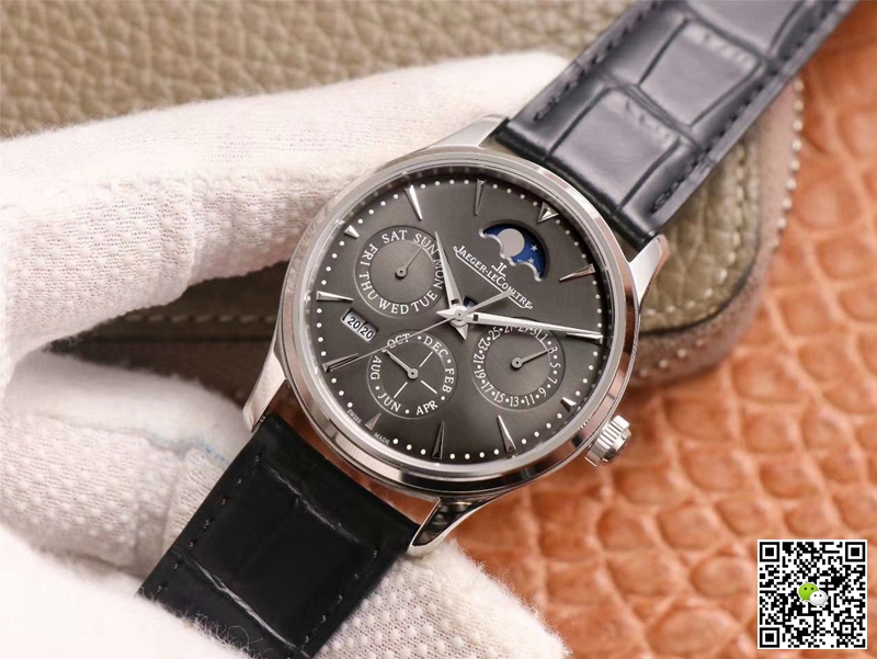 Replica Jaeger LeCoultre Master Ultra Thin 130354J 1:1 Best Edition V9 Factory Gray Dial Swiss ETA868
