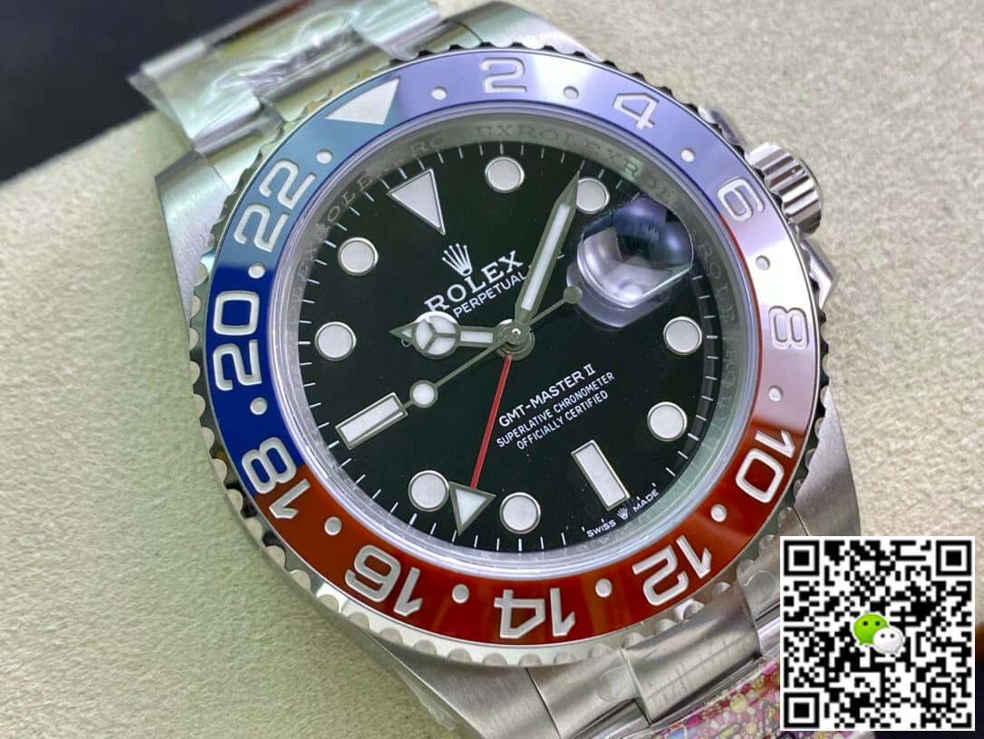 Replica R01ex GMT Master II M126710BLRO-0002 1:1 Best Edition Clean Factory Coke Circle
