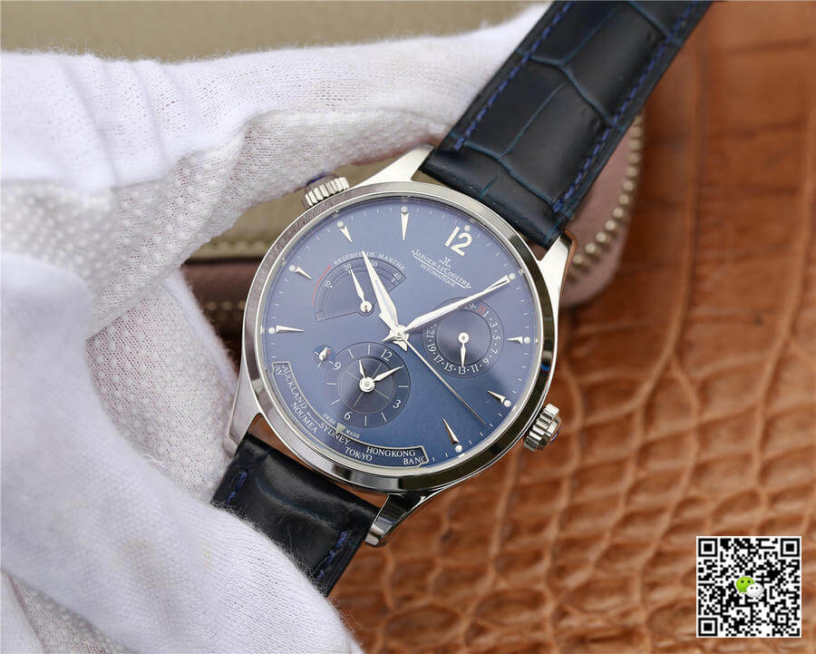 Replica Jaeger-LeCoultre Master 1422521 1:1 Best Edition TWA Factory Blue Dial