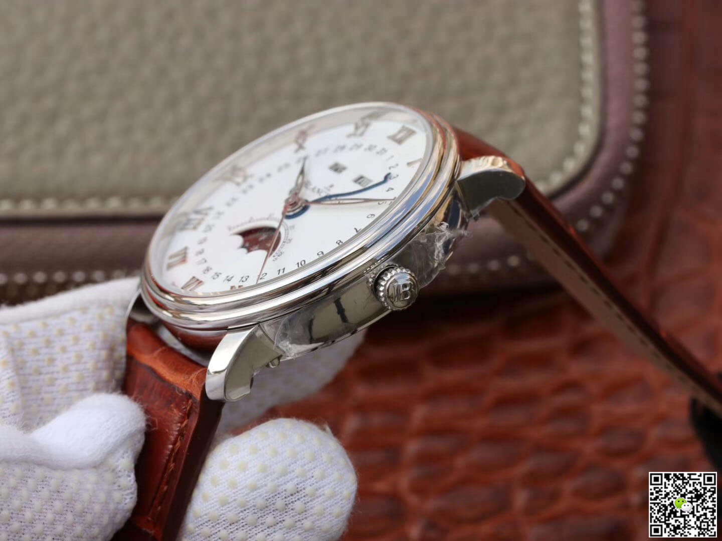 Replica Blancpain Villeret 6654 1:1 Best Edition OM Factory V2 White Dial