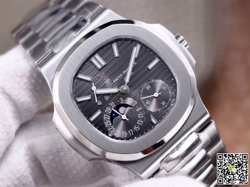 Replica Pat*k Phi1i*pe Nautilus 5712/1A-001 1:1 Best Edition PF Factory Gray Dial Swiss Movement