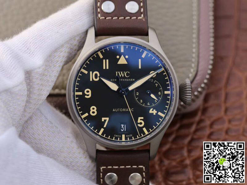 Replica IWC Big Pilot IW501004 ZF Factory 1:1 Best Edition Swiss ETA51111 Black Dial