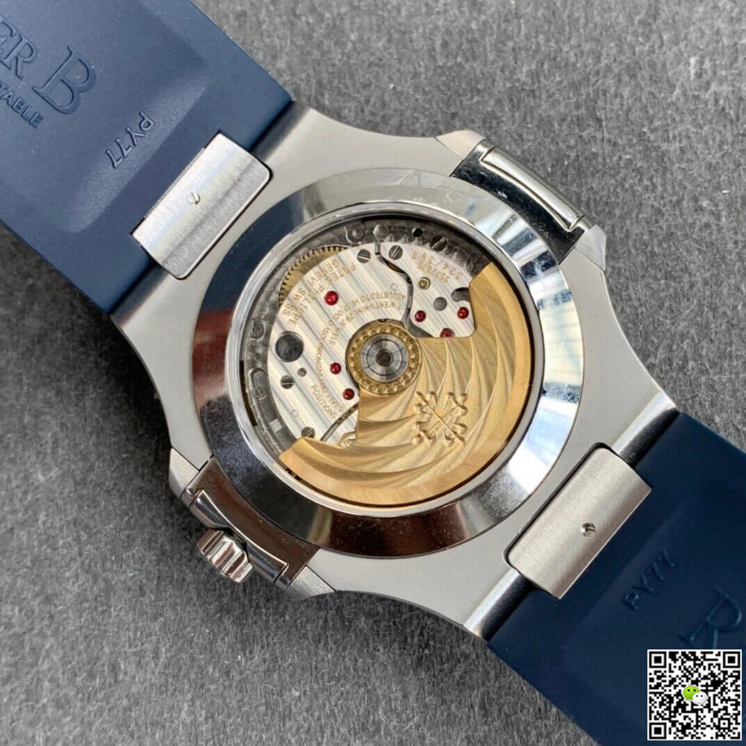Replica Pat*k Phi1i*pe Nautilus 5726 1:1 Best Edition GR Factory V2 Blue Rubber Strap