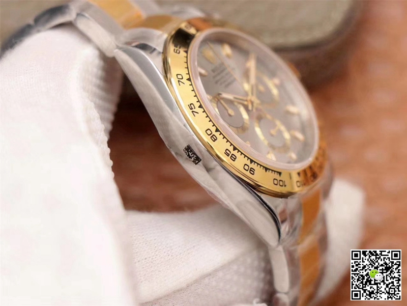 R01ex Daytona Replica Cosmograph M116503-0002 1:1 Best Edition Noob Factory Gray Dial Swiss ETA4130