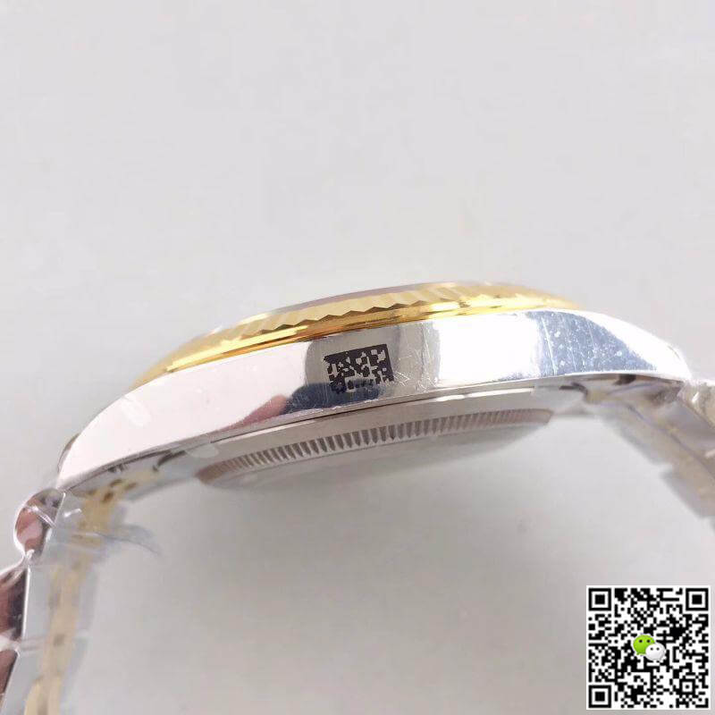 R01ex Dupe Datejust II 41mm 126333 Men Watches 1:1 Best Edition Swiss ETA3255 Black Dial