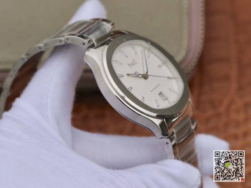 Replica Piaget Polo  S G0A41001 Stainless Steel 42mm MKS Factory 1:1 Best Edition Swiss ETA1110 White Textured Dial