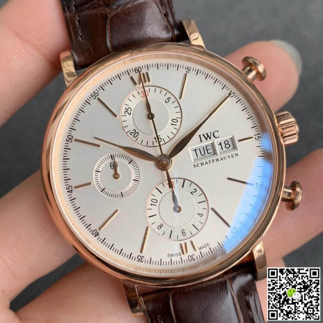 Replica IWC Portofino IW391020 1:1 Best Edition ZF Factory Silver Dial