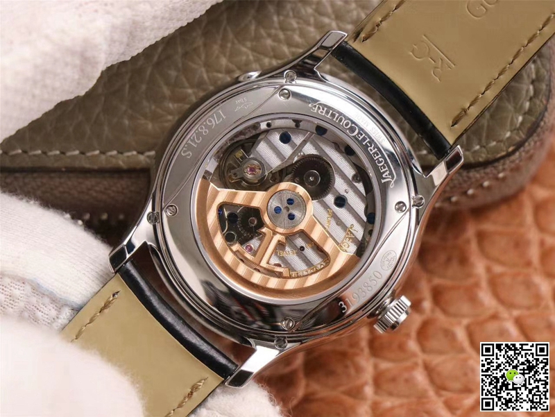 Replica Jaeger LeCoultre Master Ultra Thin 1308470 1:1 Best Edition V9 Factory Black Dial Swiss ETA868