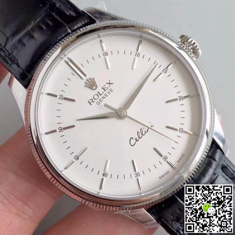 Replica R01ex Cellini 50509 MKS Factory 1:1 Best Edition Swiss ETA3132 White Dial