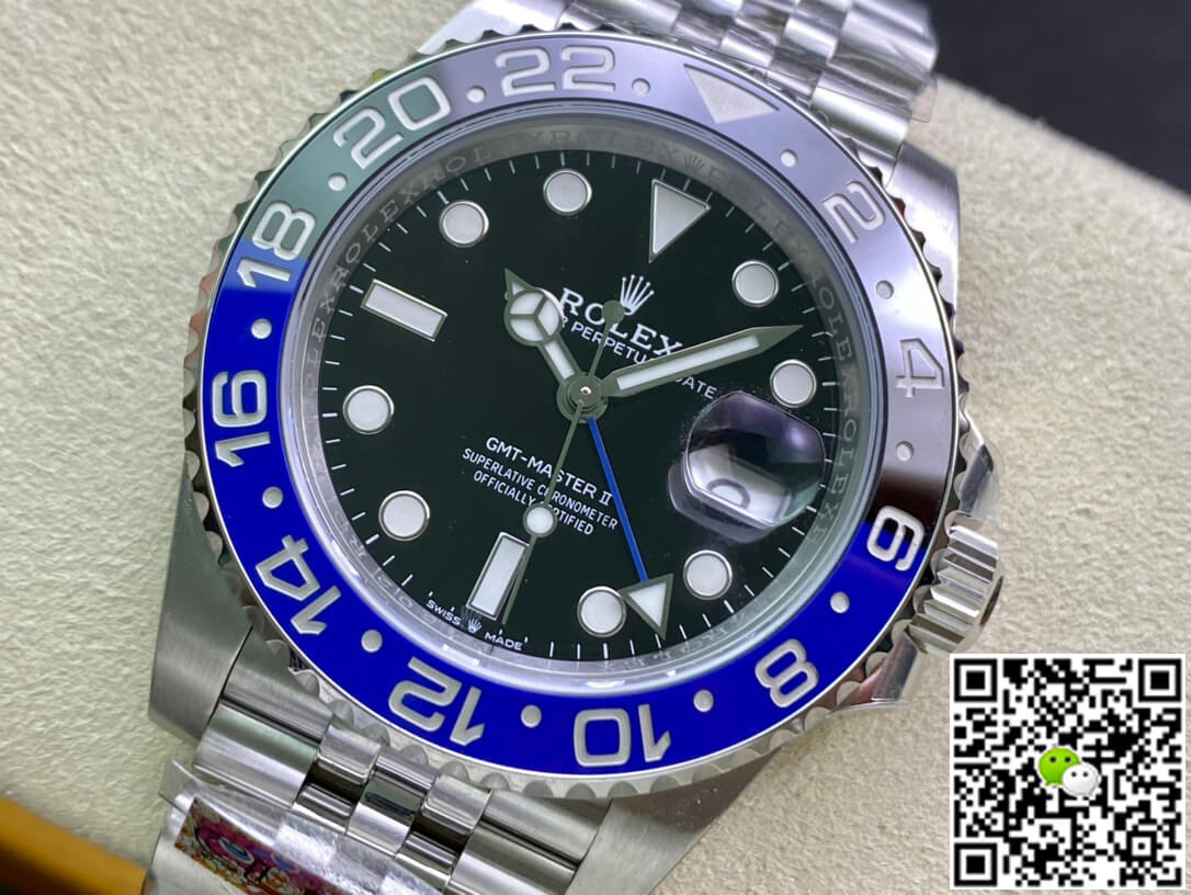 Replica R01ex GMT Master II M126710BLNR-0002 1:1 Best Edition Clean Factory Black Dial