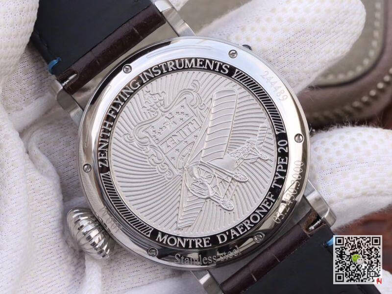 Replica Zenith Pilot Type 20 Extra Special XF Factory 1:1 Best Edition Swiss ETA2824 S*perlumed blue dial and hands