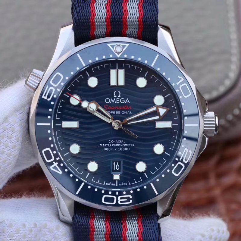 Replica 0me*ga Seamaster Diver 300m 210.30.42.20.03.001 VS Factory 1:1 Best Edition Swiss ETA2824