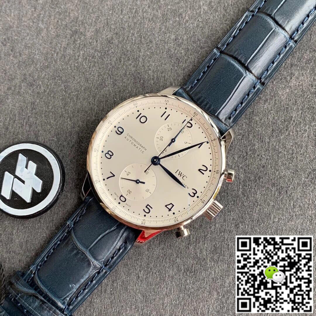 Replica IWC Portugieser IW371446 1:1 Best Edition ZF Factory V2 White Dial