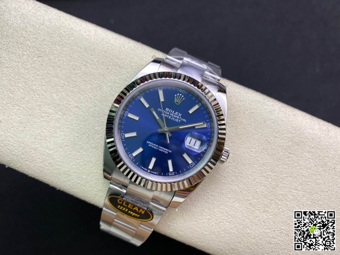 Replica R01ex Datejust M126334-0001 1:1 Best Edition Clean Factory Blue Dial