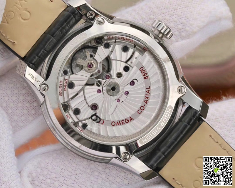 Replica 0me*ga De Ville 431.33.41.21.02.001 1:1 Best Edition VS Factory White Dial Swiss ETA8500