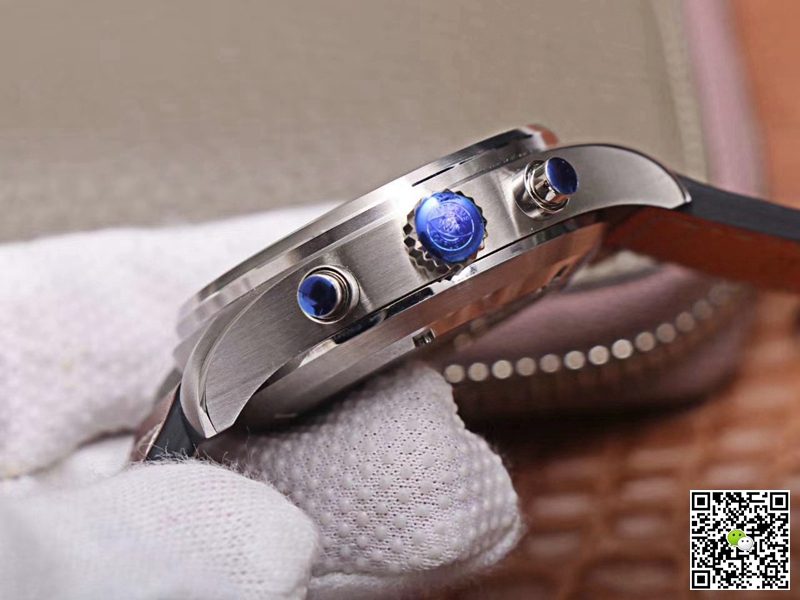 Replica IWC Pilot Chronograph IW377726 1:1 Best Edition ZF Factory Green Dial Swiss ETA7750