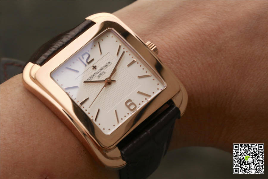 Vacheron C0nstan1n Replica Historiques 86300/000R-9826 1:1 Best Edition GS Factory Rose Gold