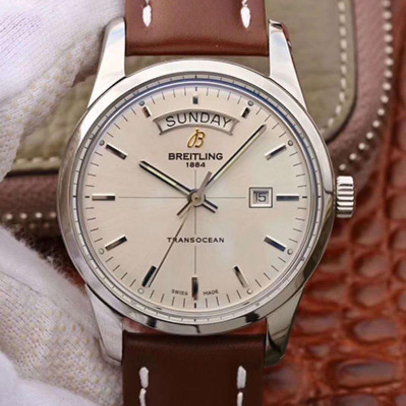 Breitling Replica Transocean Day   Date A4531012/G751/437X/A20BA.1 1:1 Best Edition Swiss ETA2836 White Dial