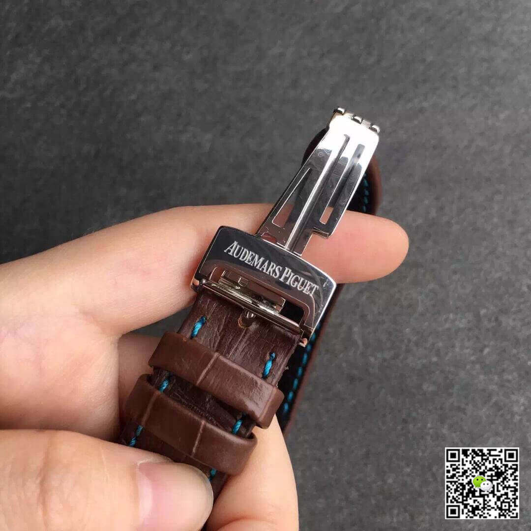 Replica Audemars P1g*et Royal Oak Offshore 26187ST.OO.D801CR.01 1:1 Best Edition JF Factory White Dial