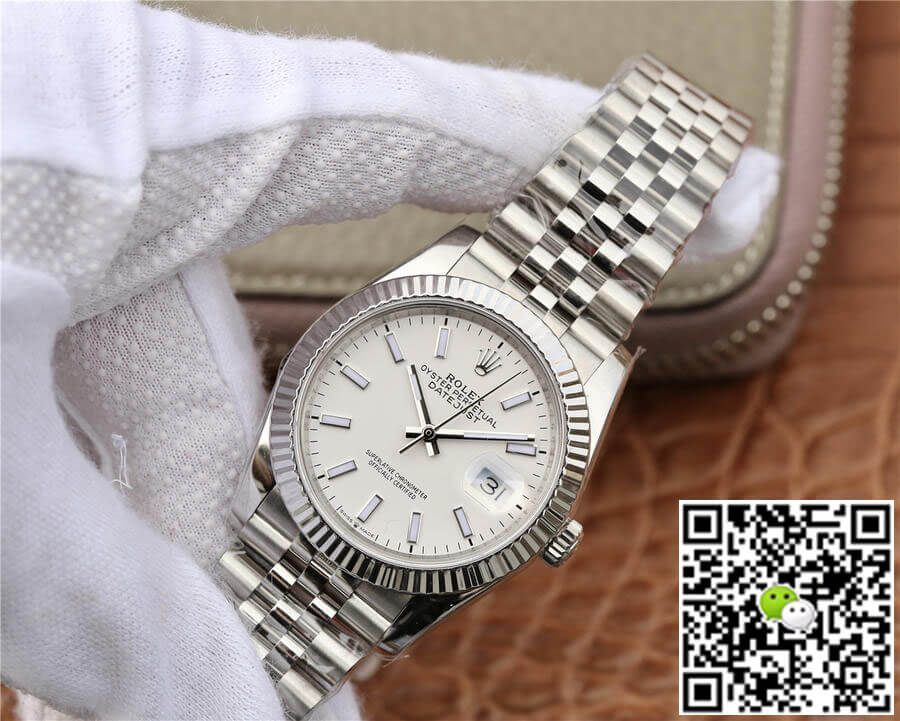 Replica R01ex Datejust 36MM 1:1 Best Edition GM Factory White Dial
