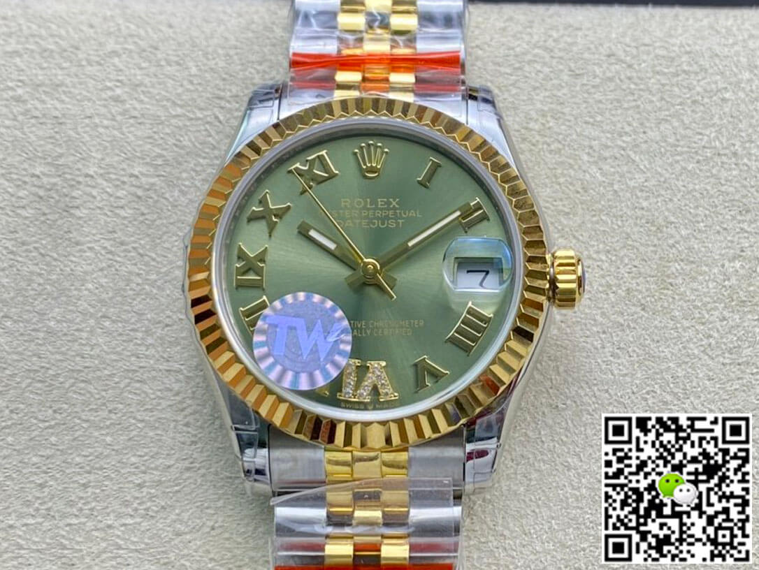 Replica R01ex Datejust 178273 31MM 1:1 Best Edition TW Factory Green Dial