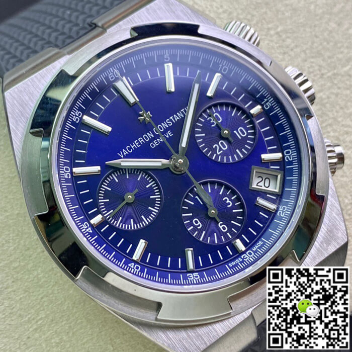 Replica Vacheron C0nstan1n Overseas 5500V/110A-B148 1:1 Best Edition 8F Factory Rubber Strap