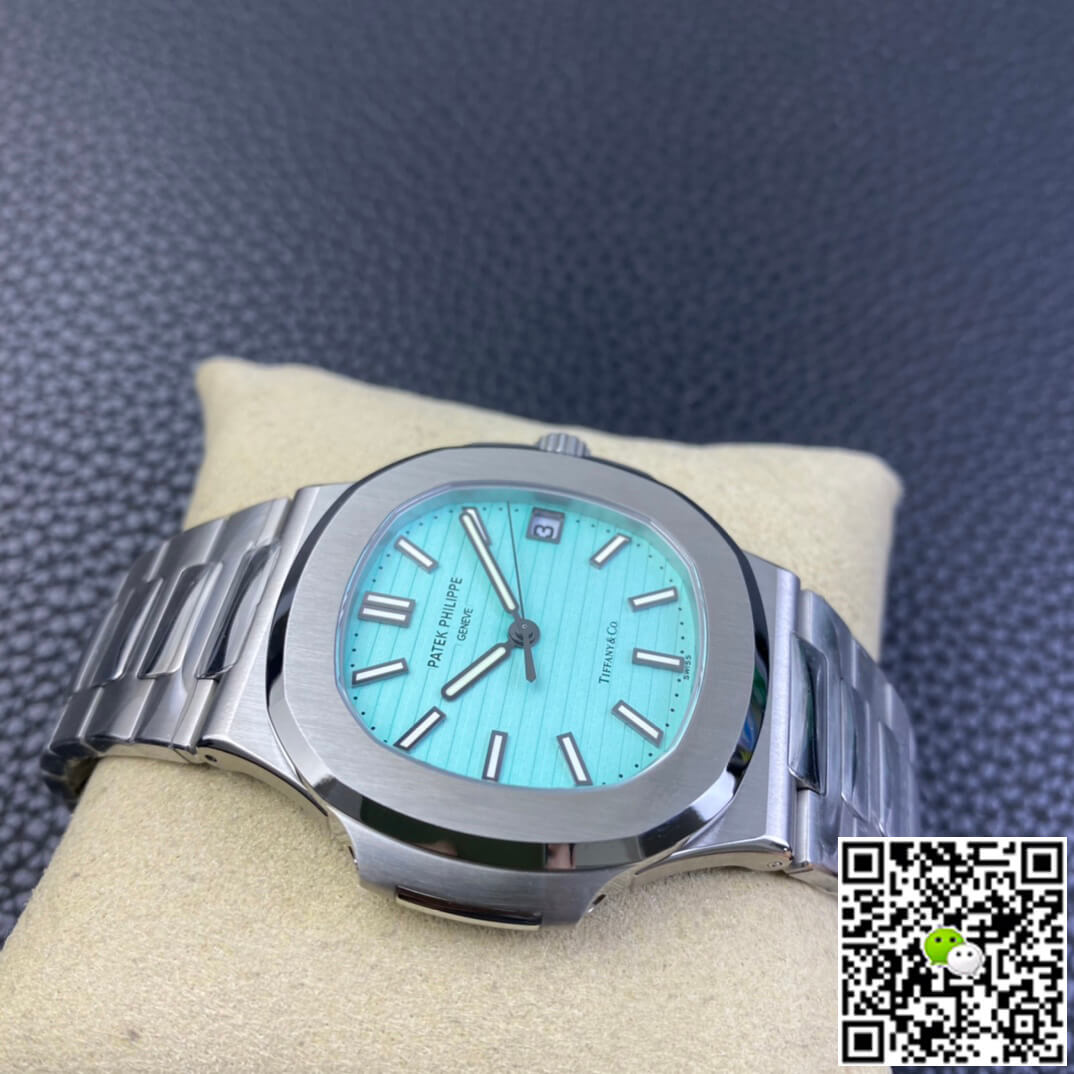 Replica Pat*k Phi1i*pe Nautilus 5711/1A-018 1:1 Best Edition 3K Factory T*f*ny Blue Dial