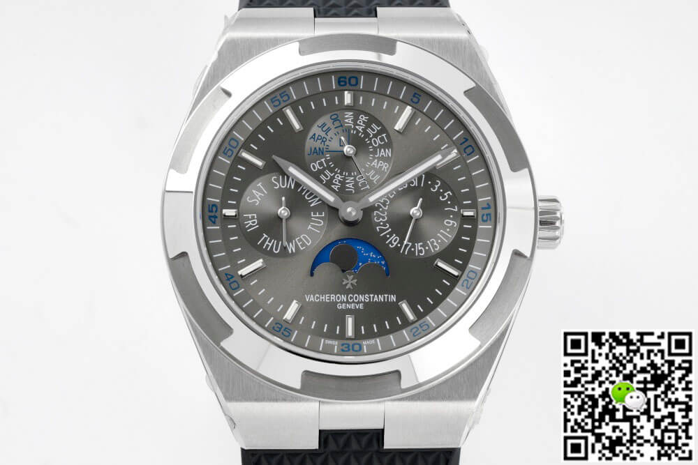 Replica Vacheron C0nstan1n Overseas 4300V/120G-B102 1:1 Best Edition 8F Factory V2 Rubber Strap