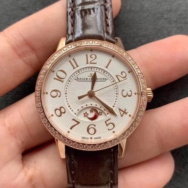 Replica Jaeger LeCoultre Rendez Vous 3442440 1:1 Best Edition ZF Factory Rose Gold