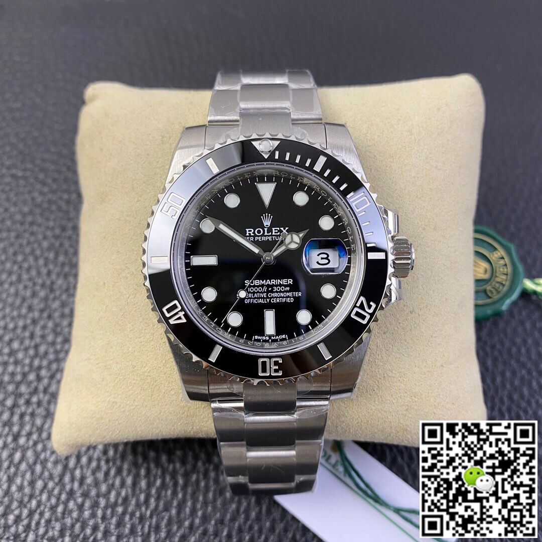 Replica R01ex Submariner 116610LN-0001 40MM 1:1 Best Edition VS Factory Black Dial