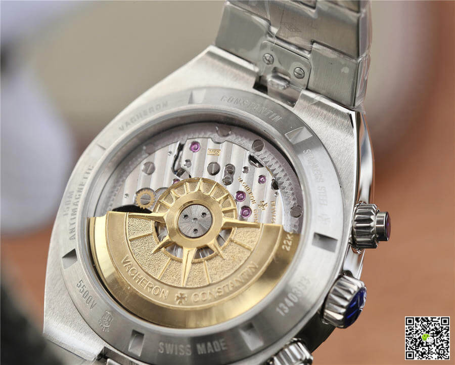 Replica Vacheron C0nstan1n Overseas 5500V/110A-B147 1:1 Best Edition 8F Factory V2 Brown Dial