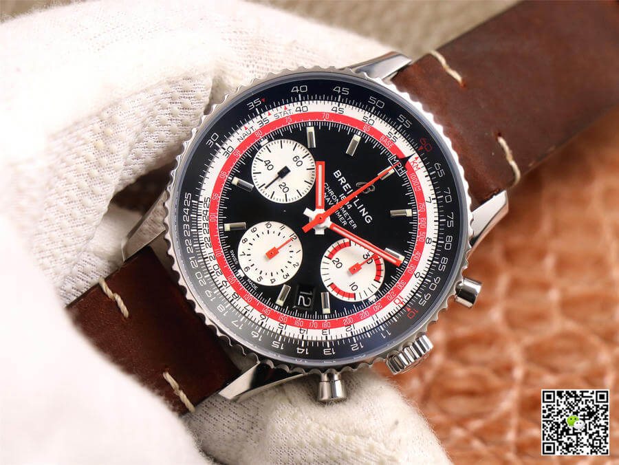 Replica Breitling Navitimer AB01211B1B1X1 1:1 Best Edition V9 Factory Black Dial