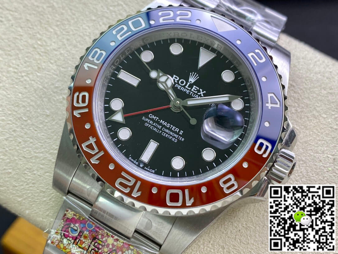 Replica R01ex GMT Master II M126710BLRO-0002 1:1 Best Edition Clean Factory Coke Circle