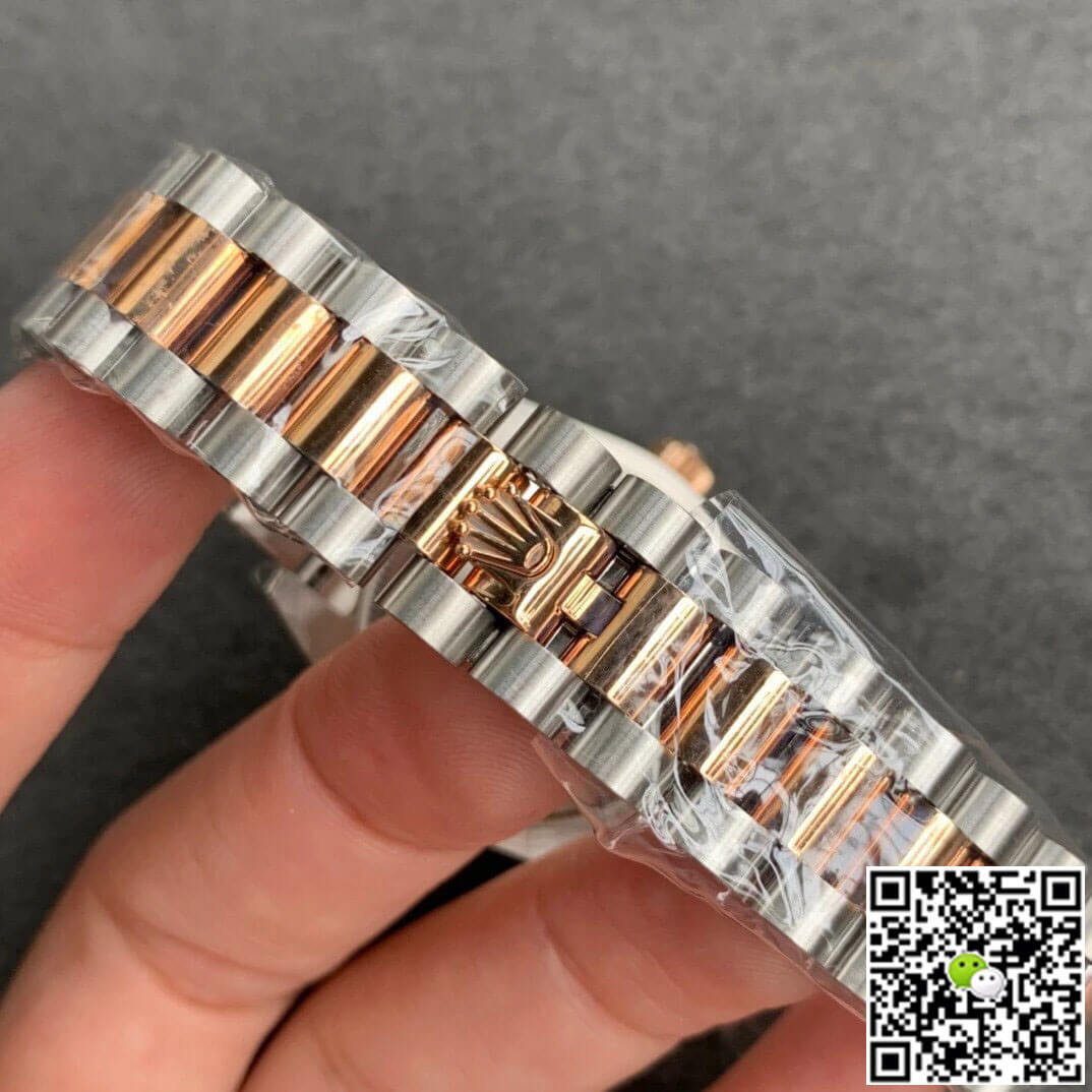 Replica R01ex Datejust M278271-0023 1:1 Best Edition GS Factory Rose Gold Dial